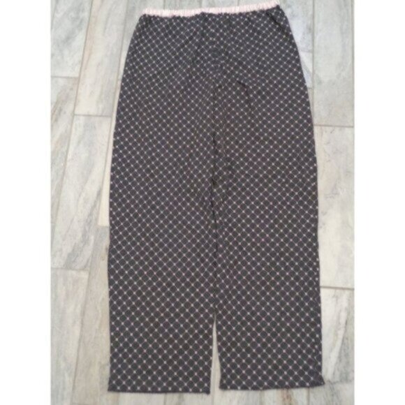 NEW Liz Claiborne women's medium 10/12 gray/pink lounge pants MSRP $60 - Picture 3 of 5